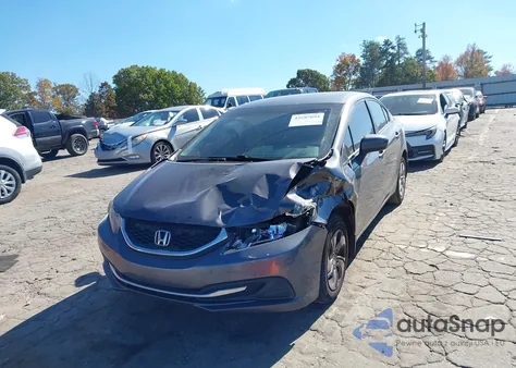2015 Honda Civic Lx z USA, uszkodzony, nr VIN 19XFB2F56FE023303